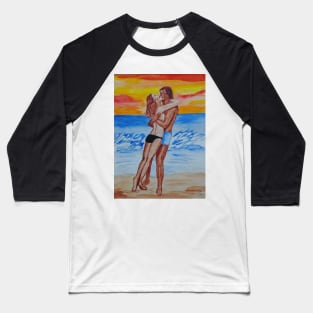 Love in the Surf Baseball T-Shirt